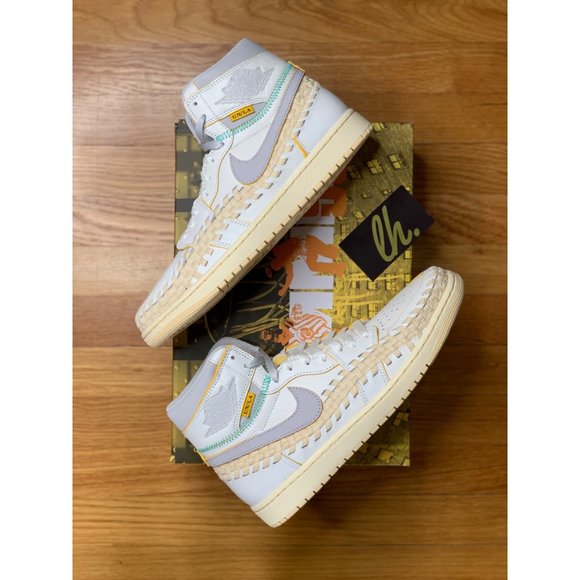 Mens 10 Air Jordan 1 Retro High OG SP “Union LA” Athletic Basketball Sneakers FD - Picture 10 of 10